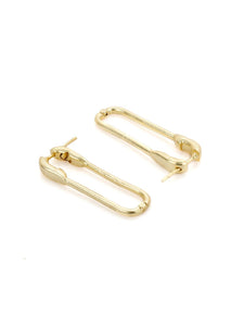 Safety-Pin Earring | Gold - Gigai